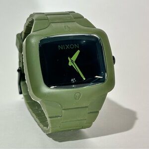 Nixon Olive Green Analog Smartwatch